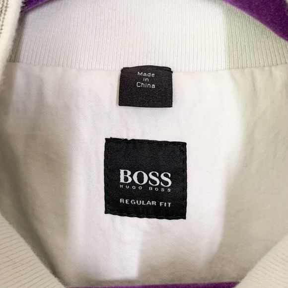 Boss Hugo Boss Cannobio 21 Sweater Men's XL Mock Neck Zip Pockets Gray - Picture 3 of 7